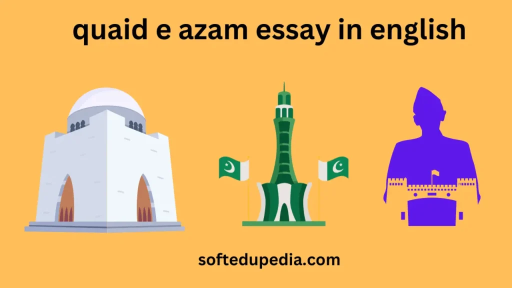 quaid e azam essay in english